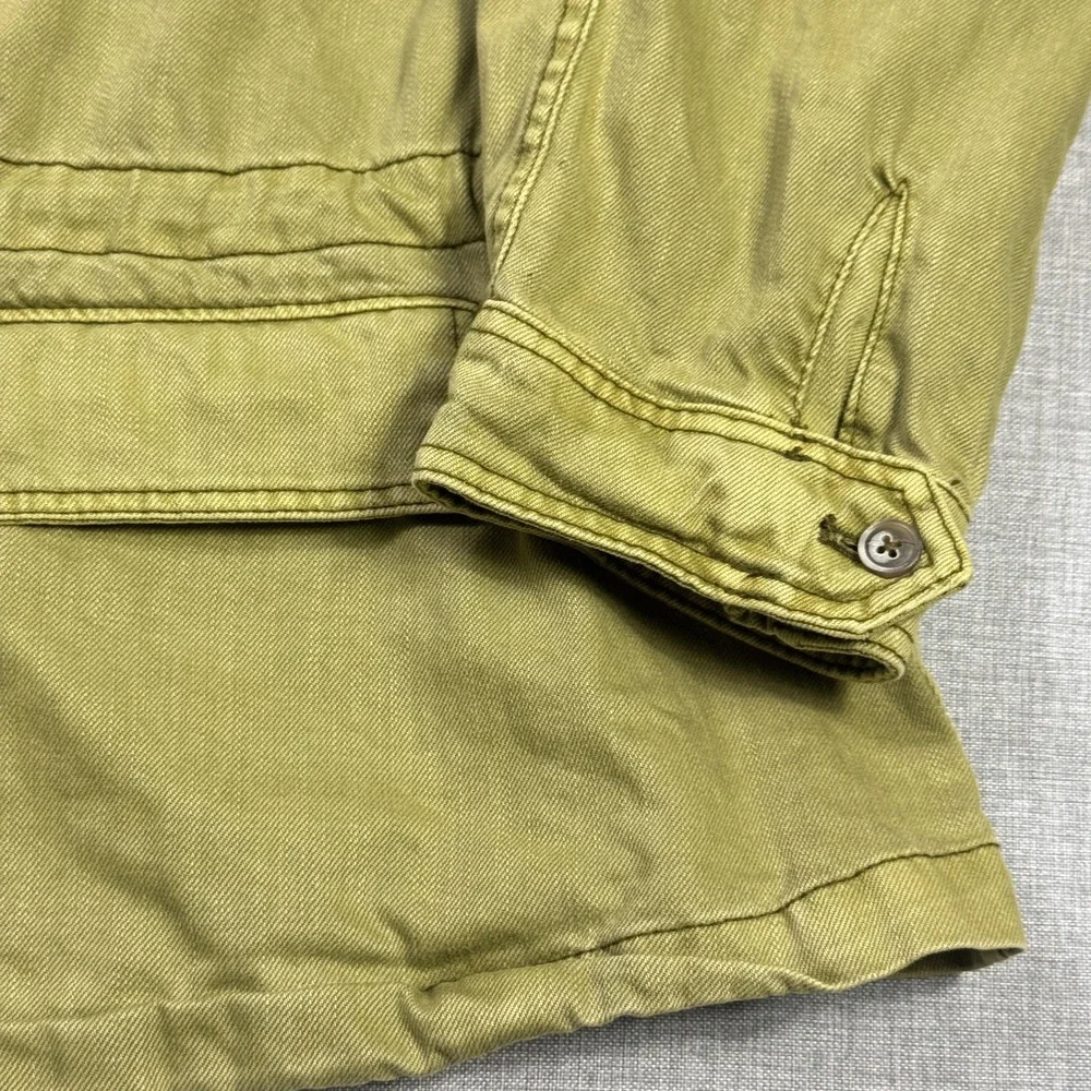 Free People Seize The Day‎ Oversided Military Jacket Womens Large Green